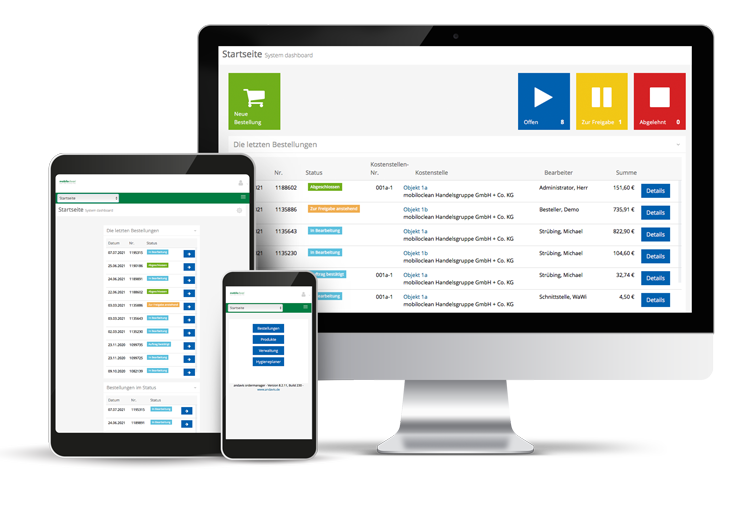 BMS Ordering System Interface